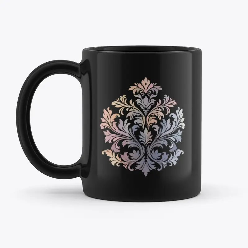  floral design mug